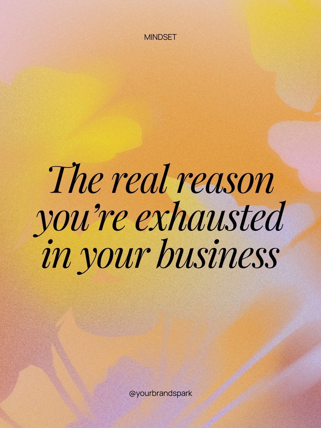 The biggest energy leak in business? ⬇️

&mdash; Focusing on the wrong gaps

Most creators, coaches, and consultants are incredibly talented but completely scattered. They&rsquo;re putting band-aids on symptoms instead of solving the root problem.

T