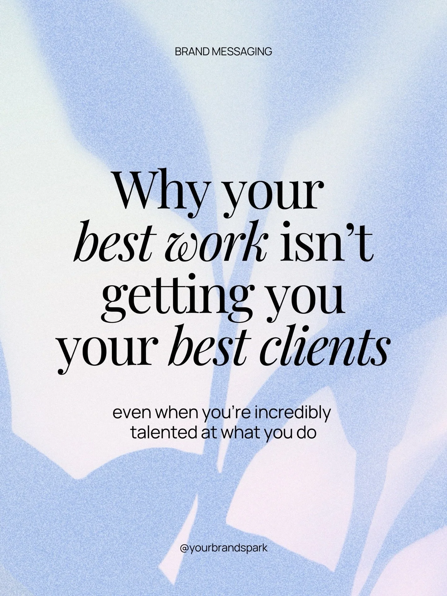 The most frustrating conversation I have with new clients: &ldquo;I don&rsquo;t understand why I&rsquo;m not attracting premium clients when my work is so much better than my competitors.&rdquo;

The truth is, your expertise means nothing if people c