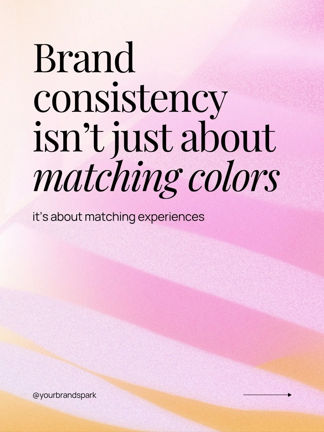 Your customers notice inconsistency faster than you think.

We spend so much time perfecting our visual brand - the fonts, colors, logo placement. But what about the experience?

I realized this when I instantly picked up on my husband&rsquo;s mood s