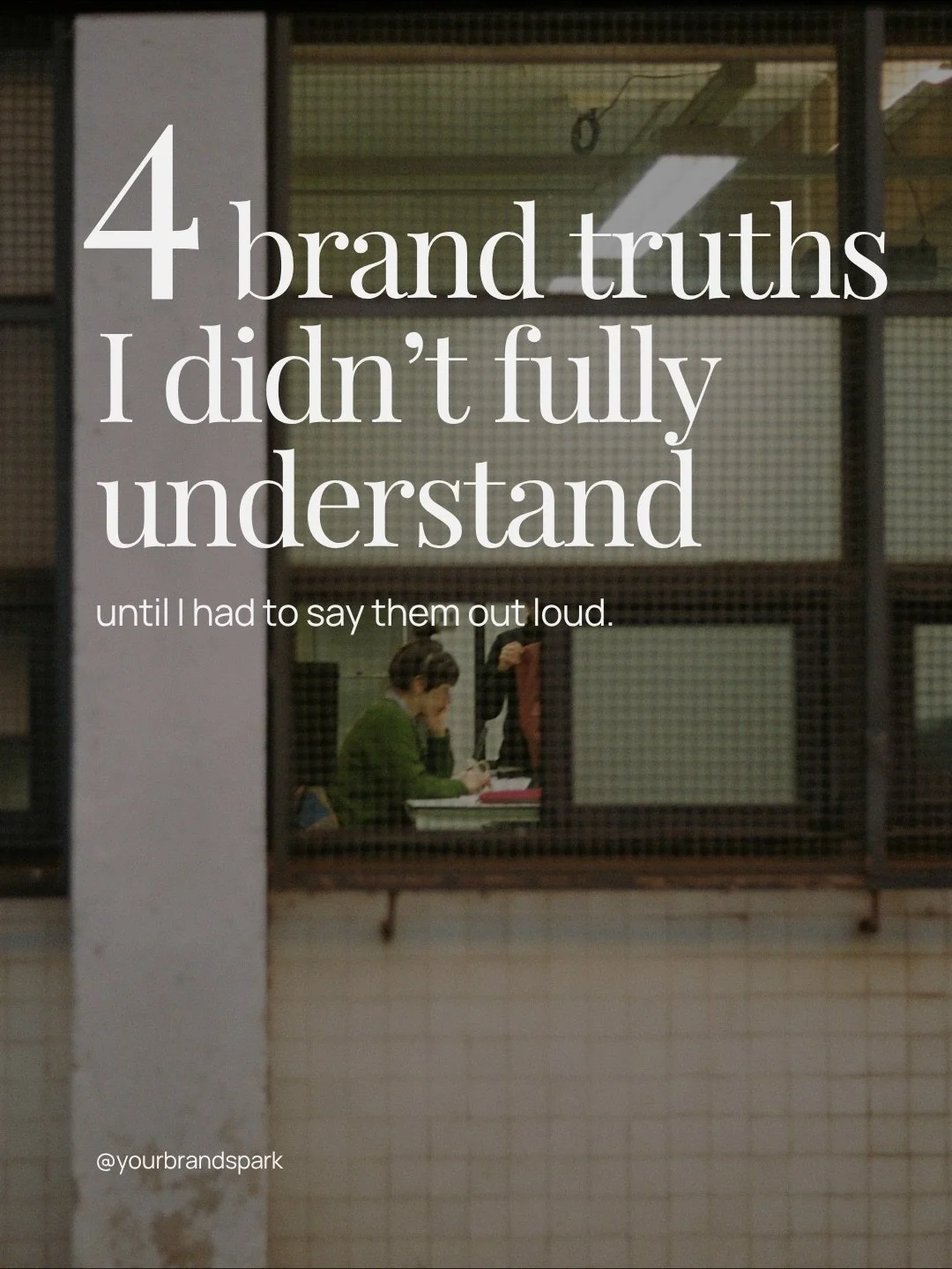 I&rsquo;ve given a lot of talks. But this one forced me to say things I had always known in a way I had never quite said before.

Sometimes the clearest view of your own work comes from having to articulate it somewhere new &mdash; in front of a new 