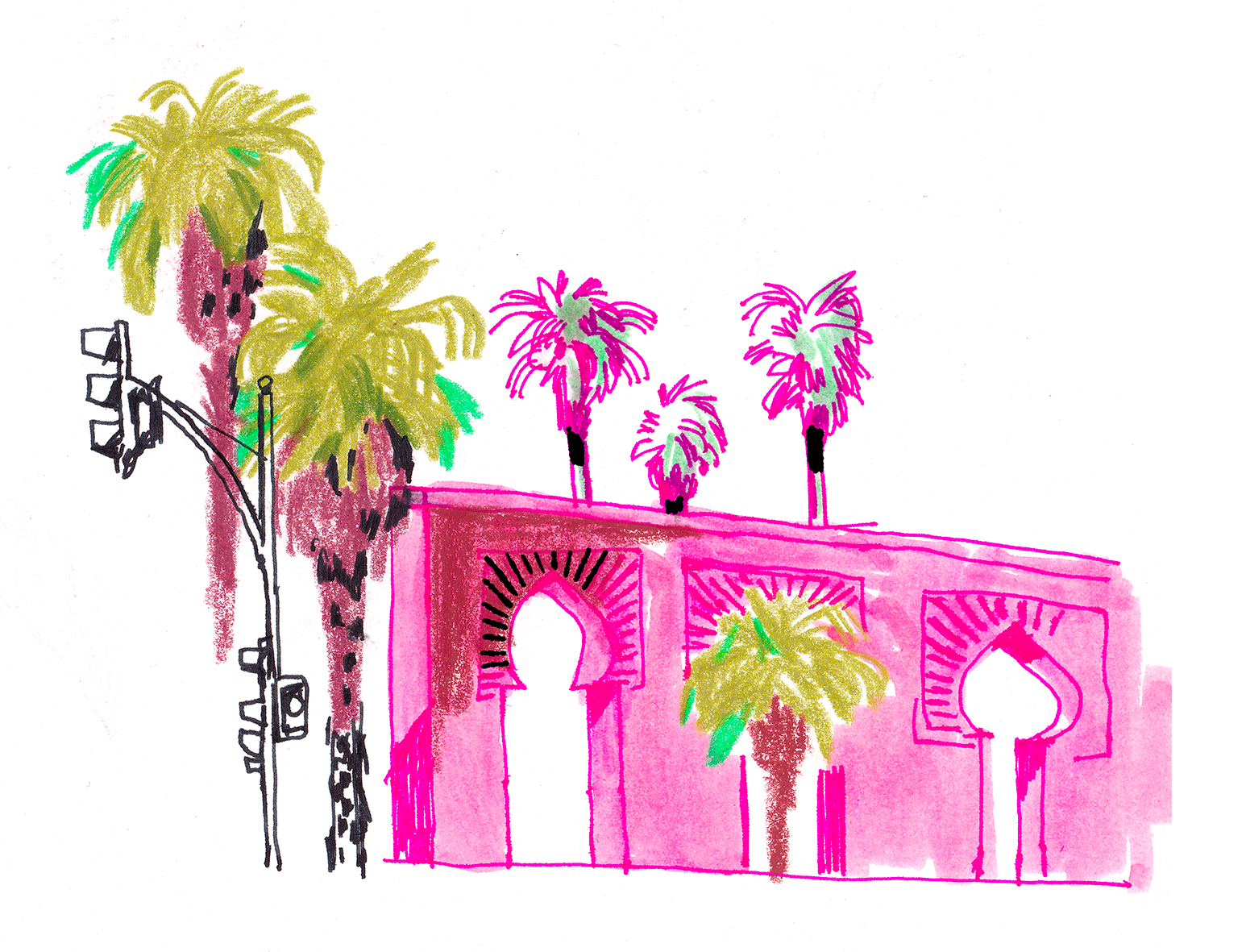 T - Old sketches - 12 Marrakech minia.png