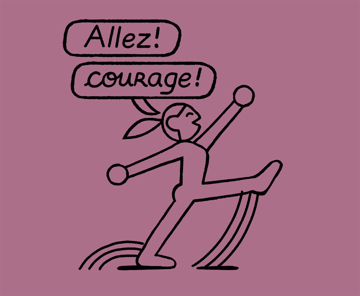 ALLEZ ! COURAGE ! n°1