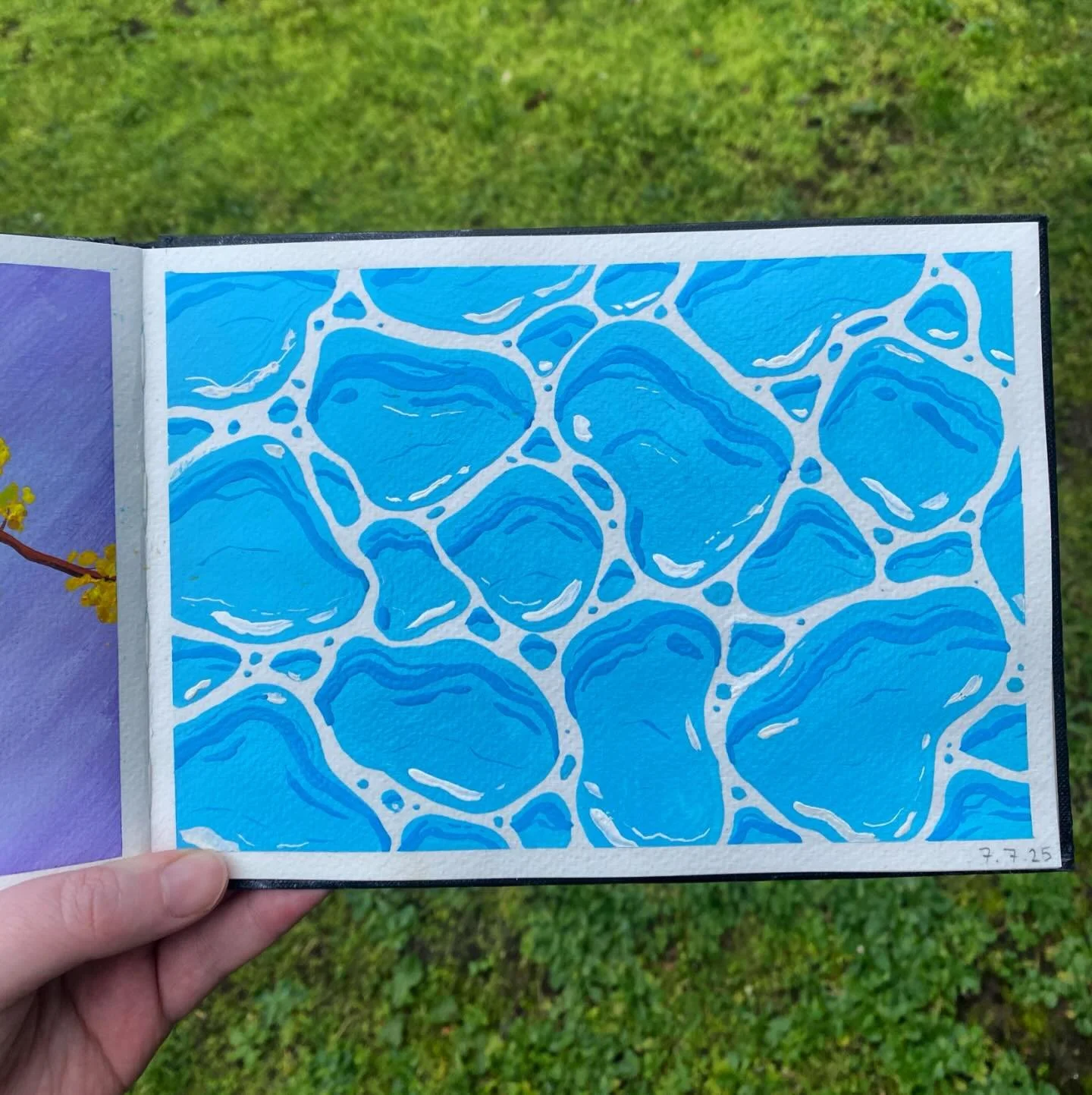 wish I was in the water right now 

One from the archives. I haven&rsquo;t posted in forever. Hoping to pick up the paintbrush again soon 🎨🖌️
.
.
.
.
#gouache #gouachepainting #illustration #artist #painter #artoftheday #watercolour #landscape #lan