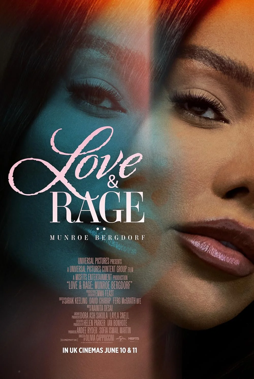 Love & Rage: Munroe Bergdorf (2025) 1h 21m | Additional Editor