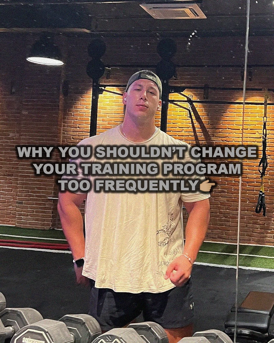 Thinking of switching your program again? Read this first.👆🏼
.
.
.
.
#TrainingMistakes #ProgramHopping #StickToThePlan #GymTips #FitnessJourney #MuscleBuilding #NaturalBodybuilding #EmirIlkerFitness #SmartTraining #onlinecoaching