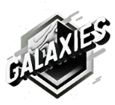 Logo of the 'Galaxies Showcase' with stylised text and a space-themed background.