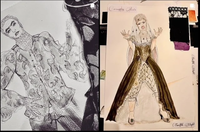 mixed media costume design 