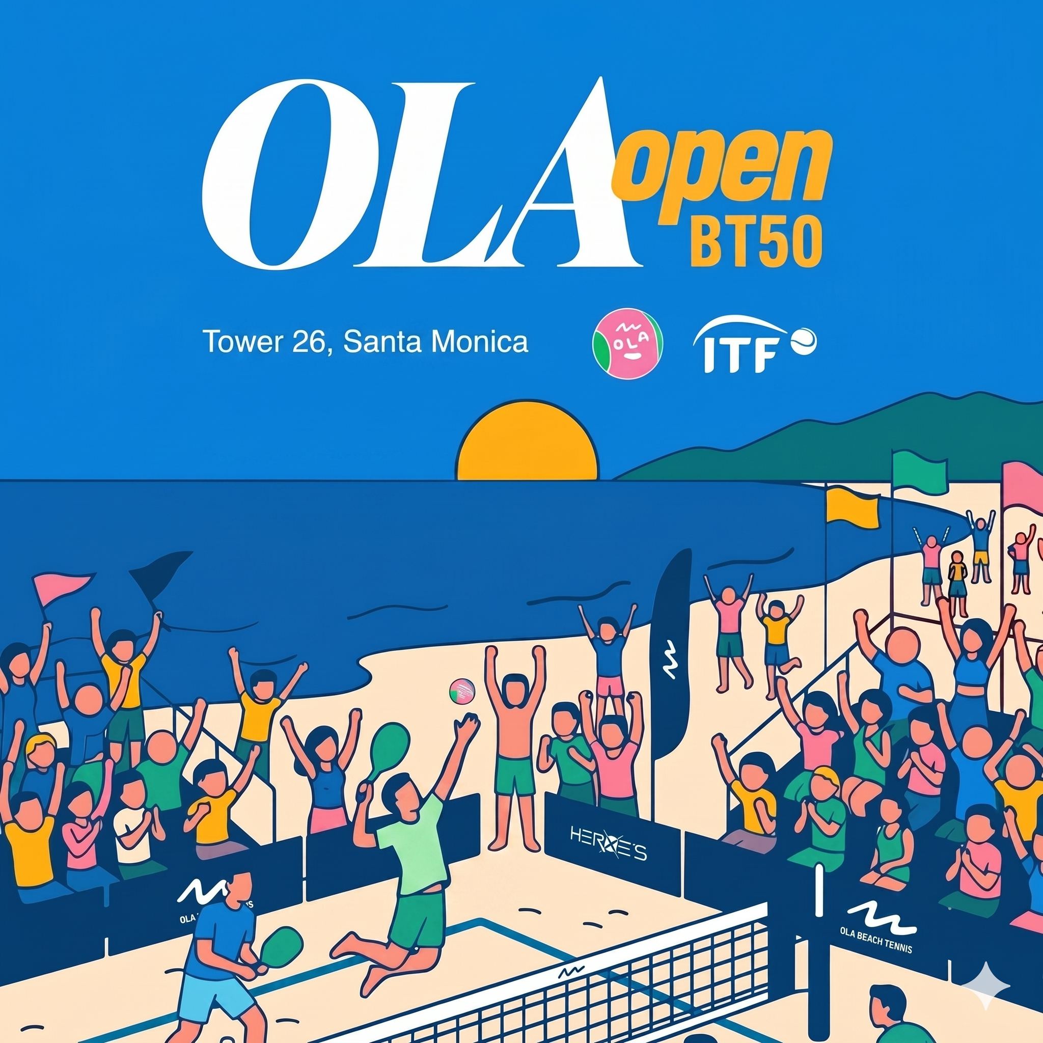 BT50 Ola Beach Tennis Tournament - July 26