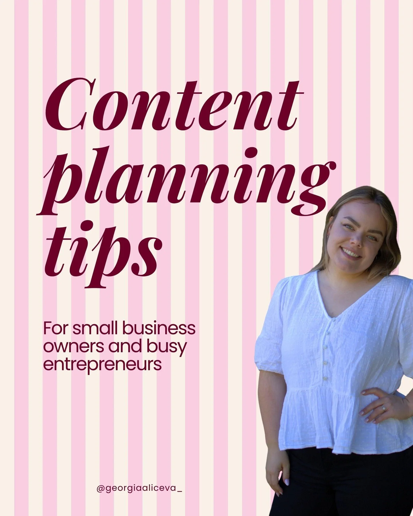 Creating content shouldn&rsquo;t feel like a full-time job...

But without a plan, it&rsquo;s easy to end up posting in a panic or not at all (hello, ghosted Instagram 👻).

Swipe to read my tips to make content planning easier 👉

And if this is som
