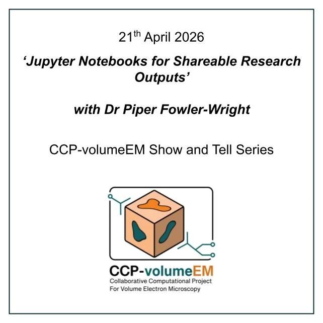 Upcoming -  'Jupyter Notebooks...' with Dr Piper Fowler-Wright (21st April 2026)