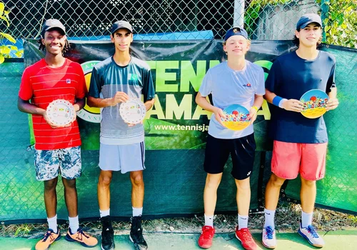 Pakistan's tennis star Mikaeel Ali Baig took part in the ITF Junior events in Montego Bay. - ITF