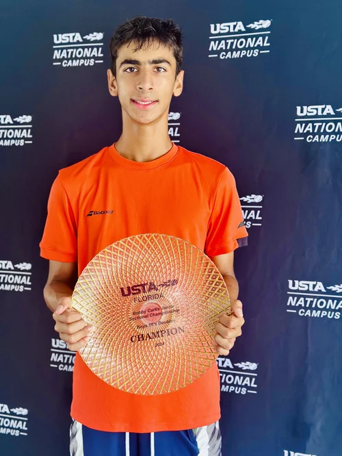 Pakistan’s Young Tennis Star Wins Prestigious Bobby Curtis Title