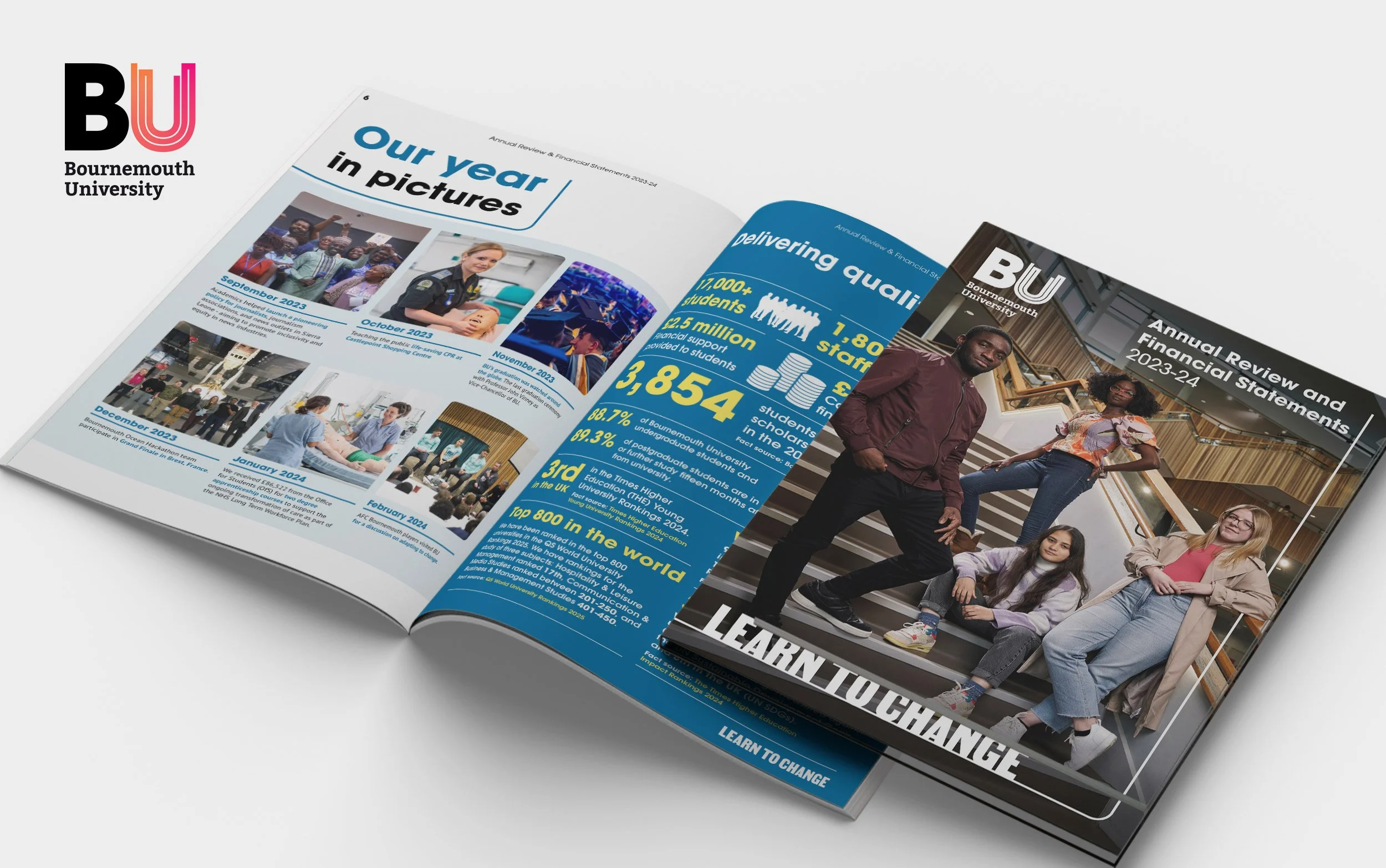 Bournemouth University - Annual Finance Review Brochure