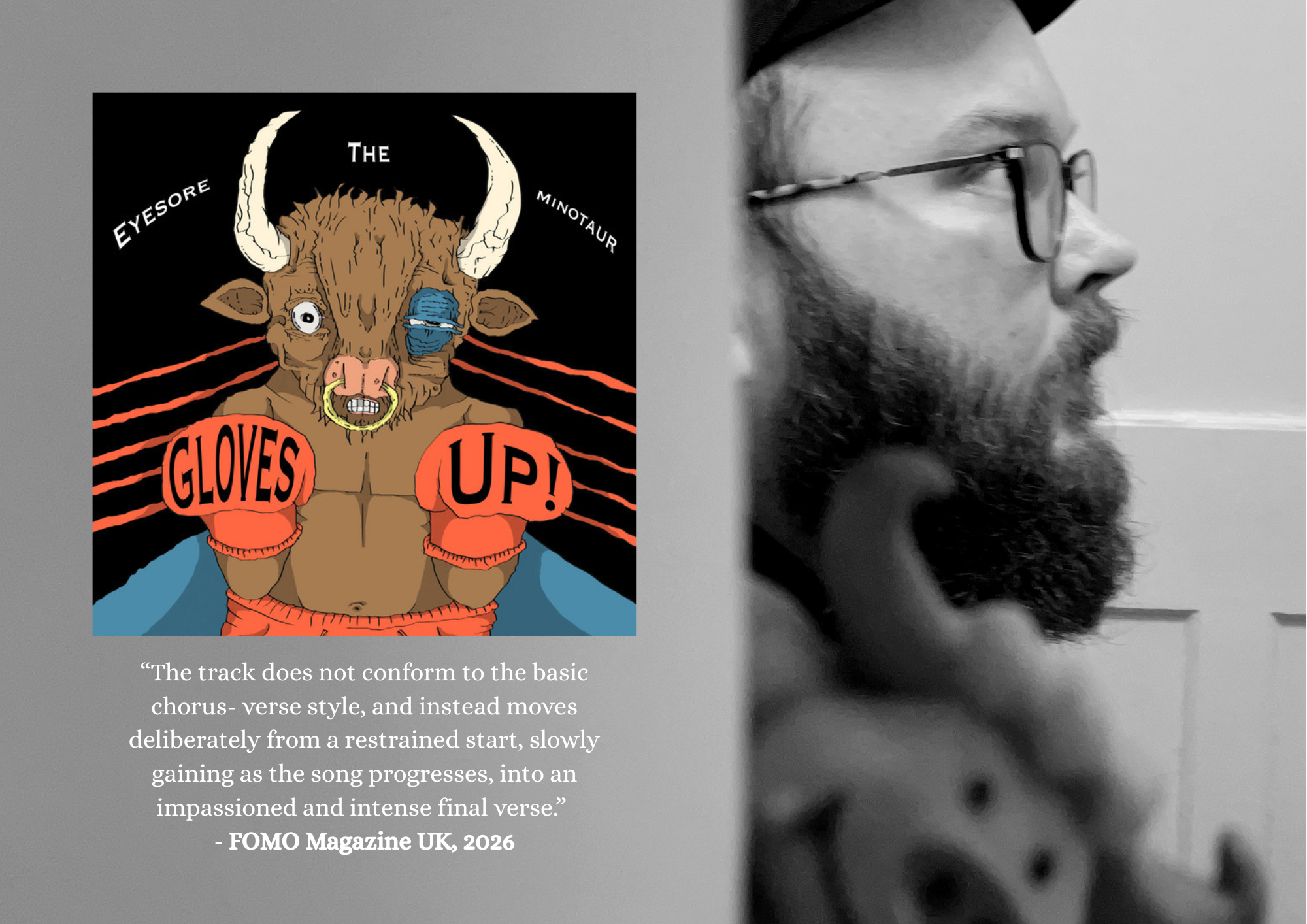 Eyesore The Minotaur confront idleness in ‘Gloves Up!’