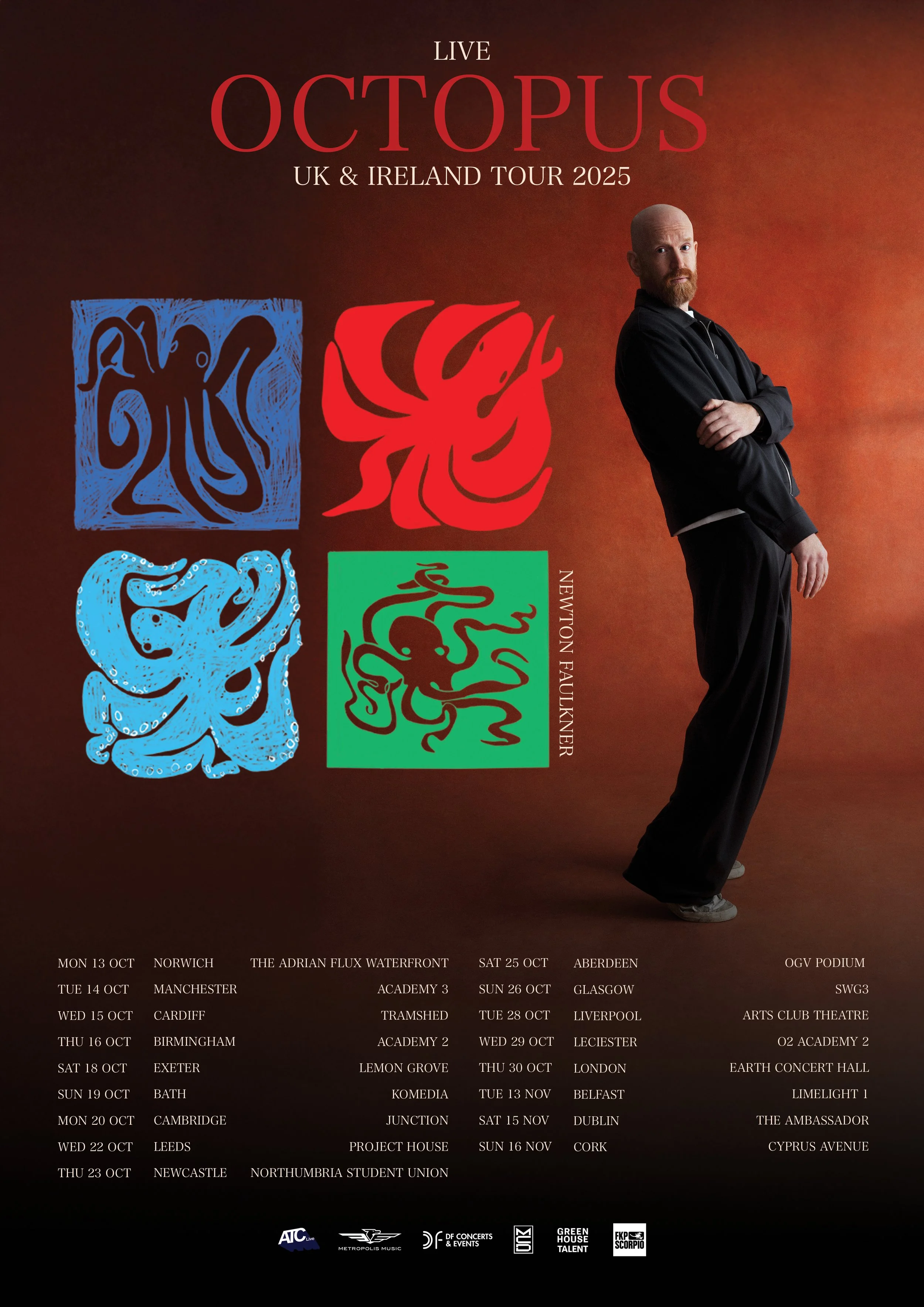 Newton Faulkner’s new album ‘Octopus’ — FOMO Magazine