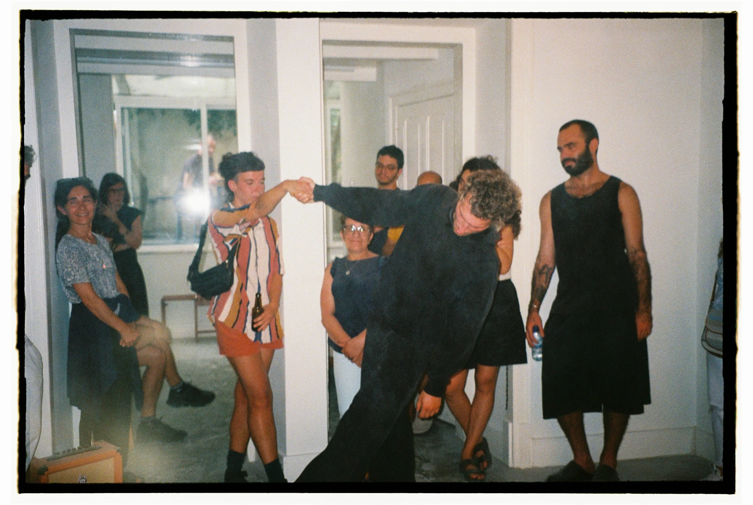 Dancing around the house