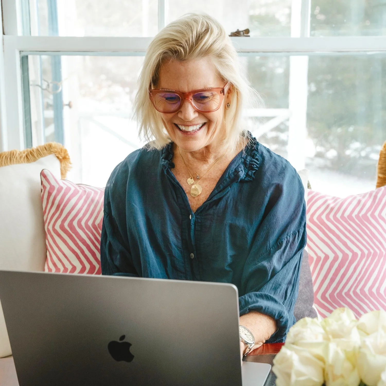 Joan Lockwood at work