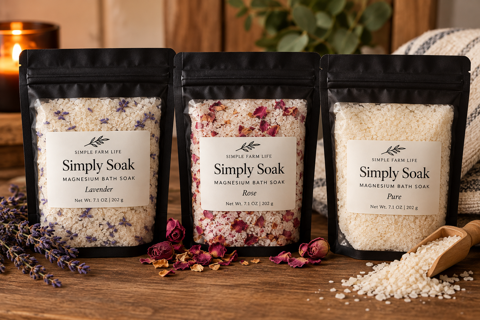 Simply Soak | Magnesium Bath Soak - Preorder