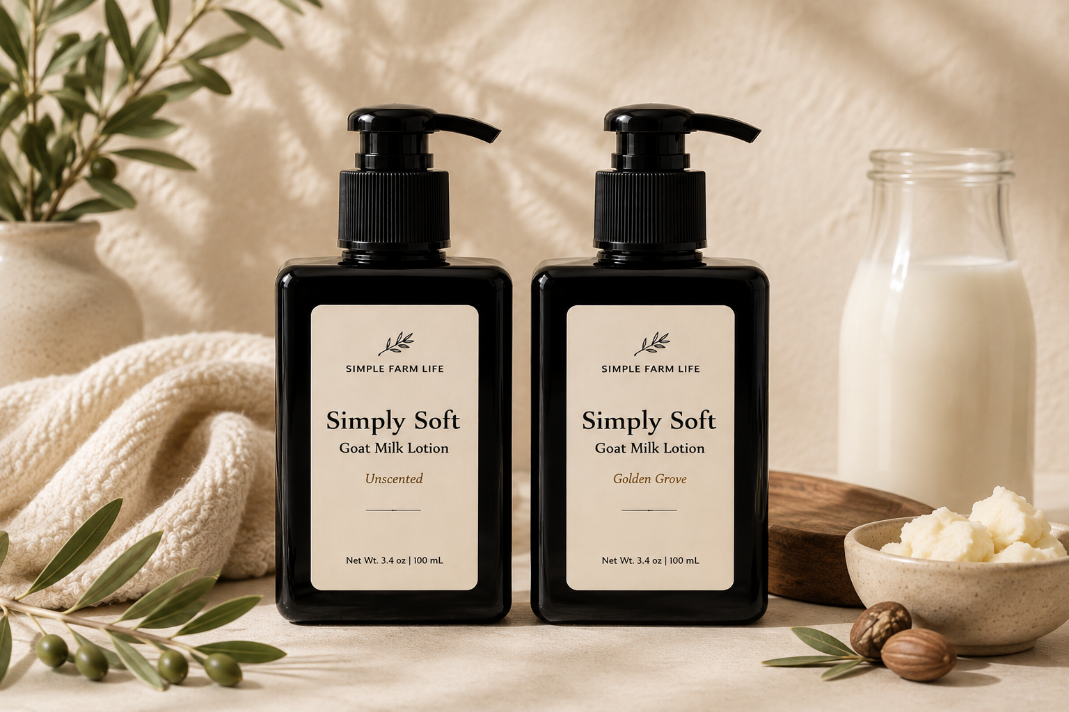 Simply Soft Goat Milk Body Lotion