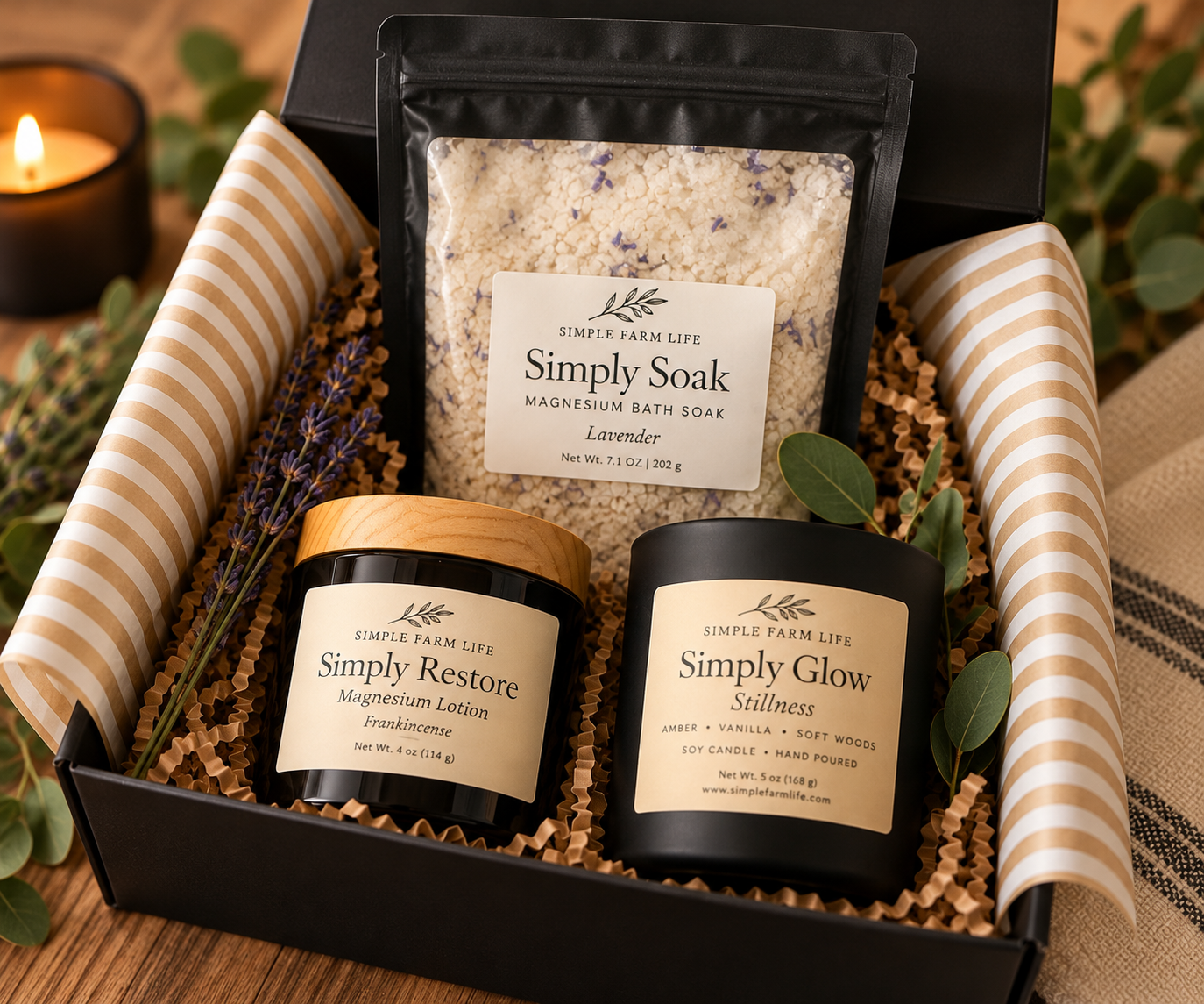 PREORDER | Simply Restore — Rest & Renew Gift Set