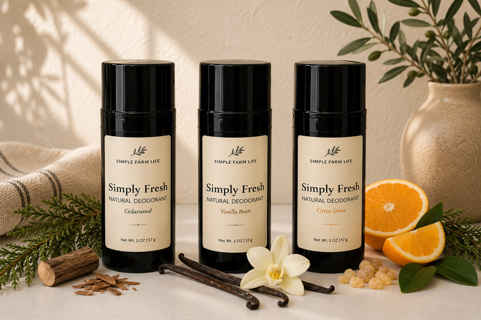 Simply Fresh Natural Deodorant