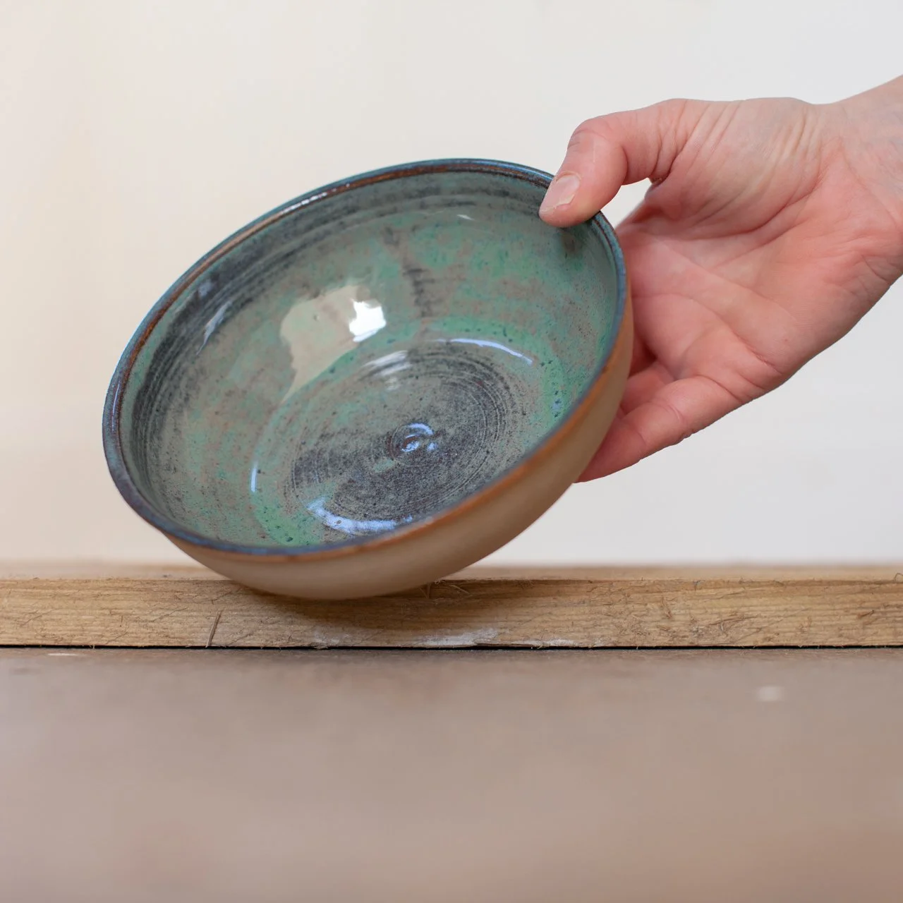 Deep Green Bowl Five