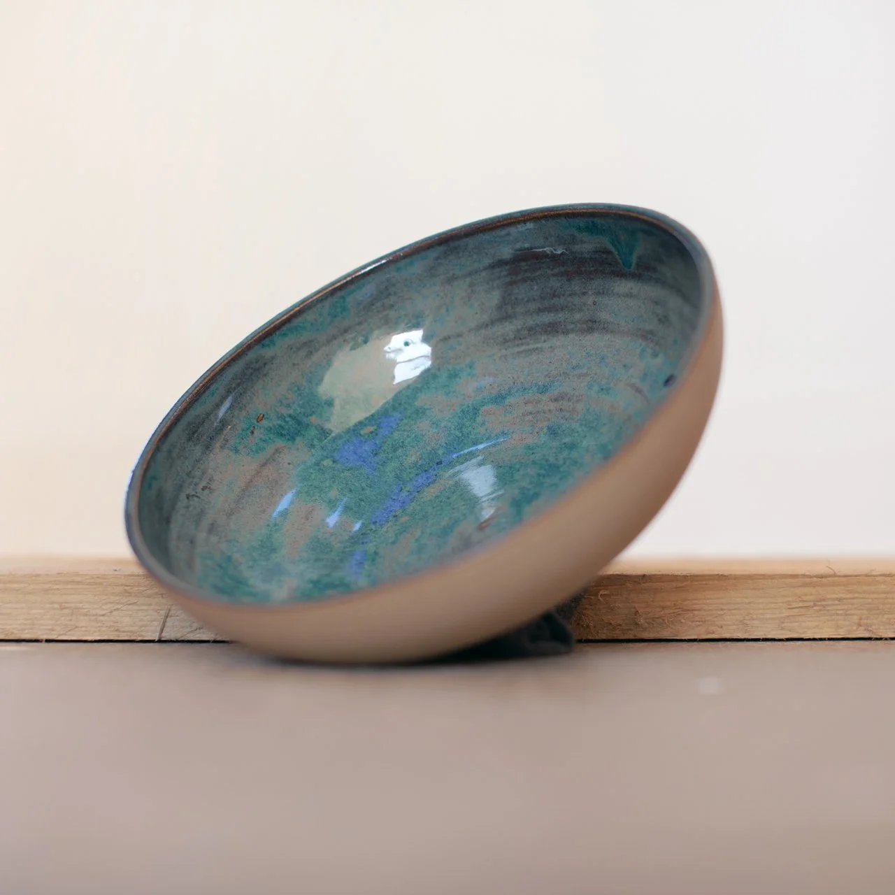 Deep Green Bowl Three