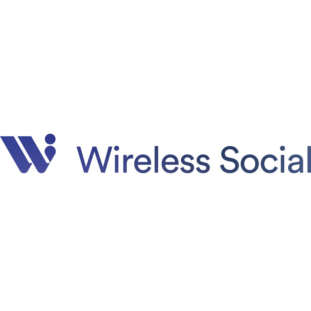 Netflix logo on a blue background.