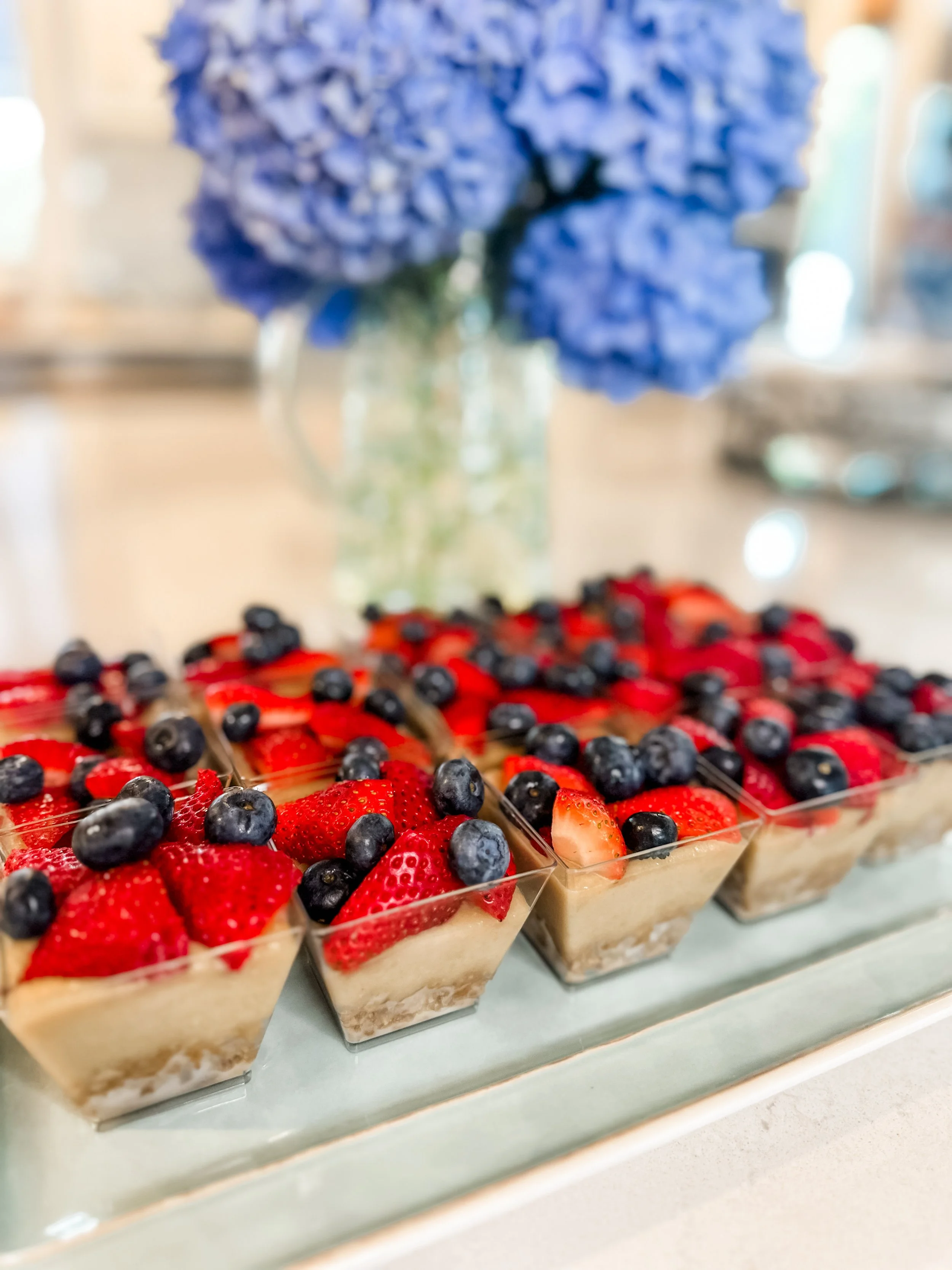 🫐 No-Bake Berry Cheesecake Cups (Vegan &amp; Gluten-Free)