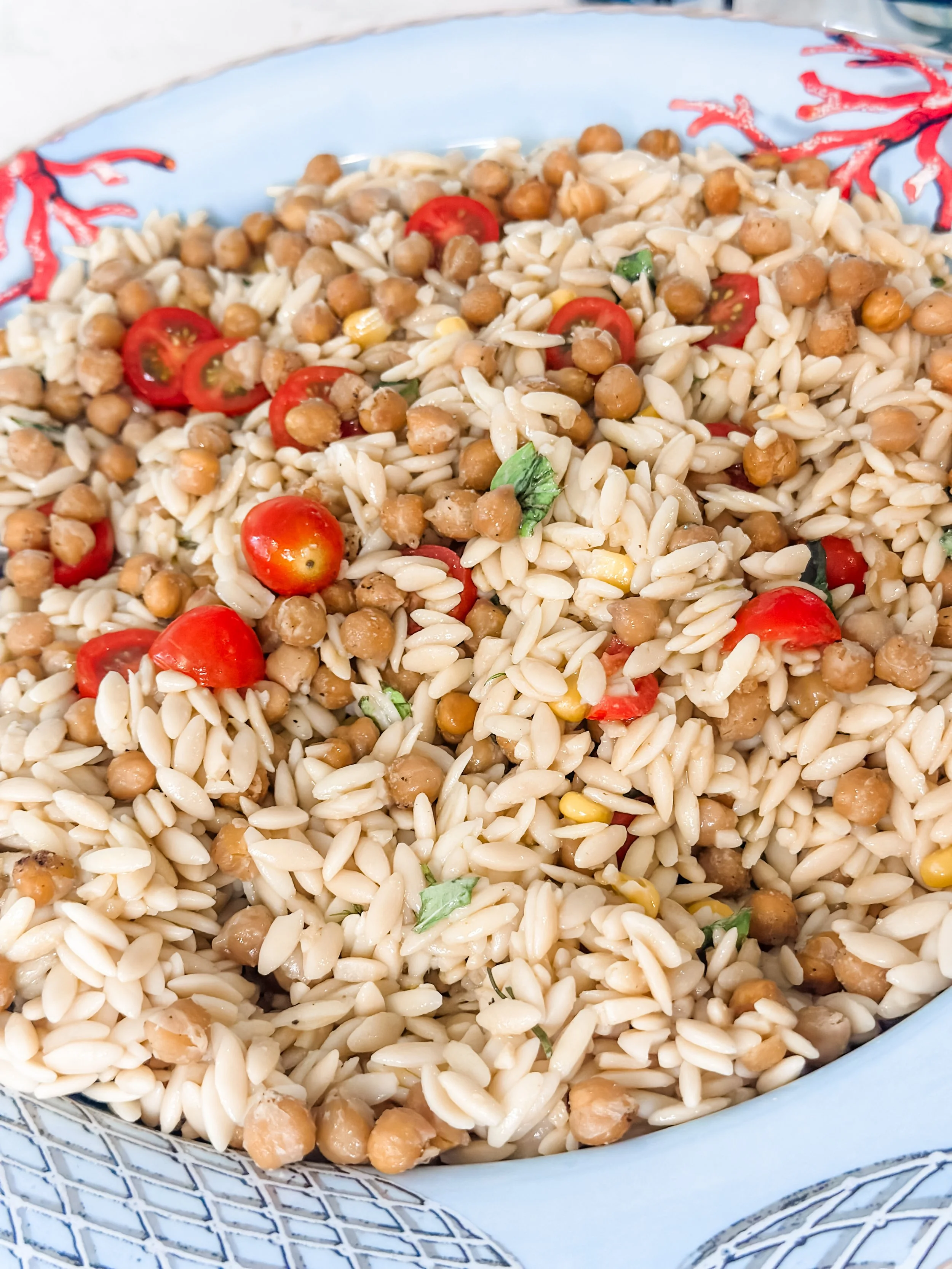 🌞 Summer Glow-Up Orzo Salad
