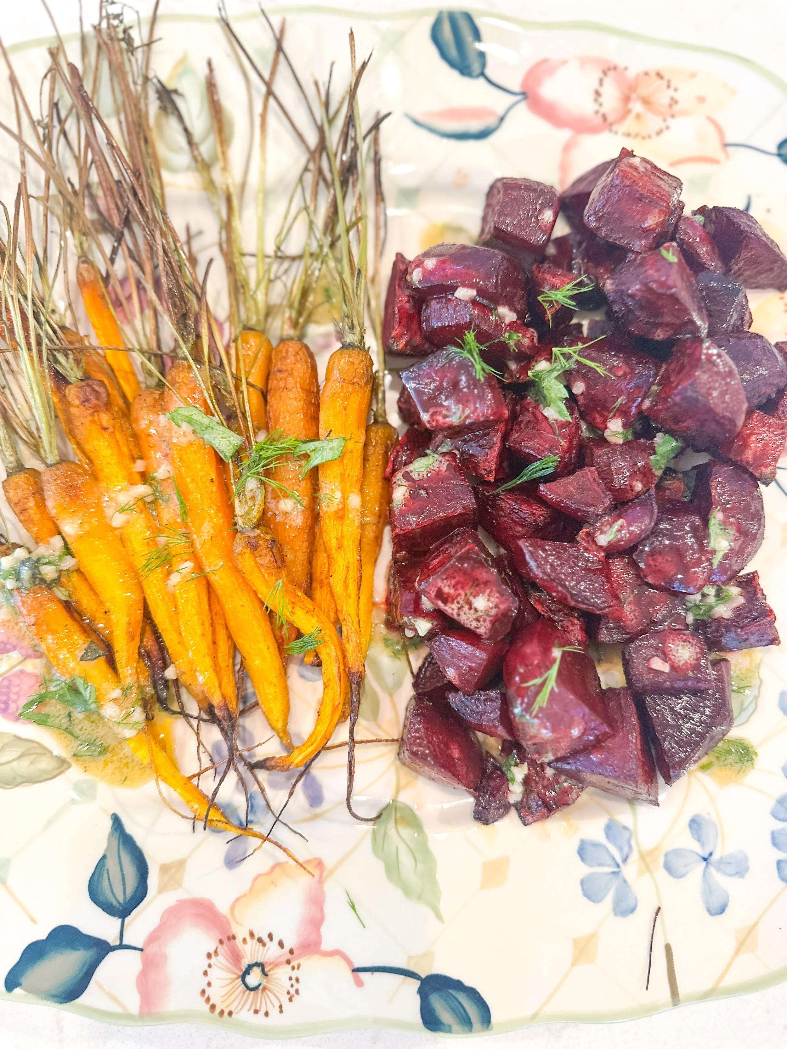 🌿 Garden Roots with Fresh Herbs