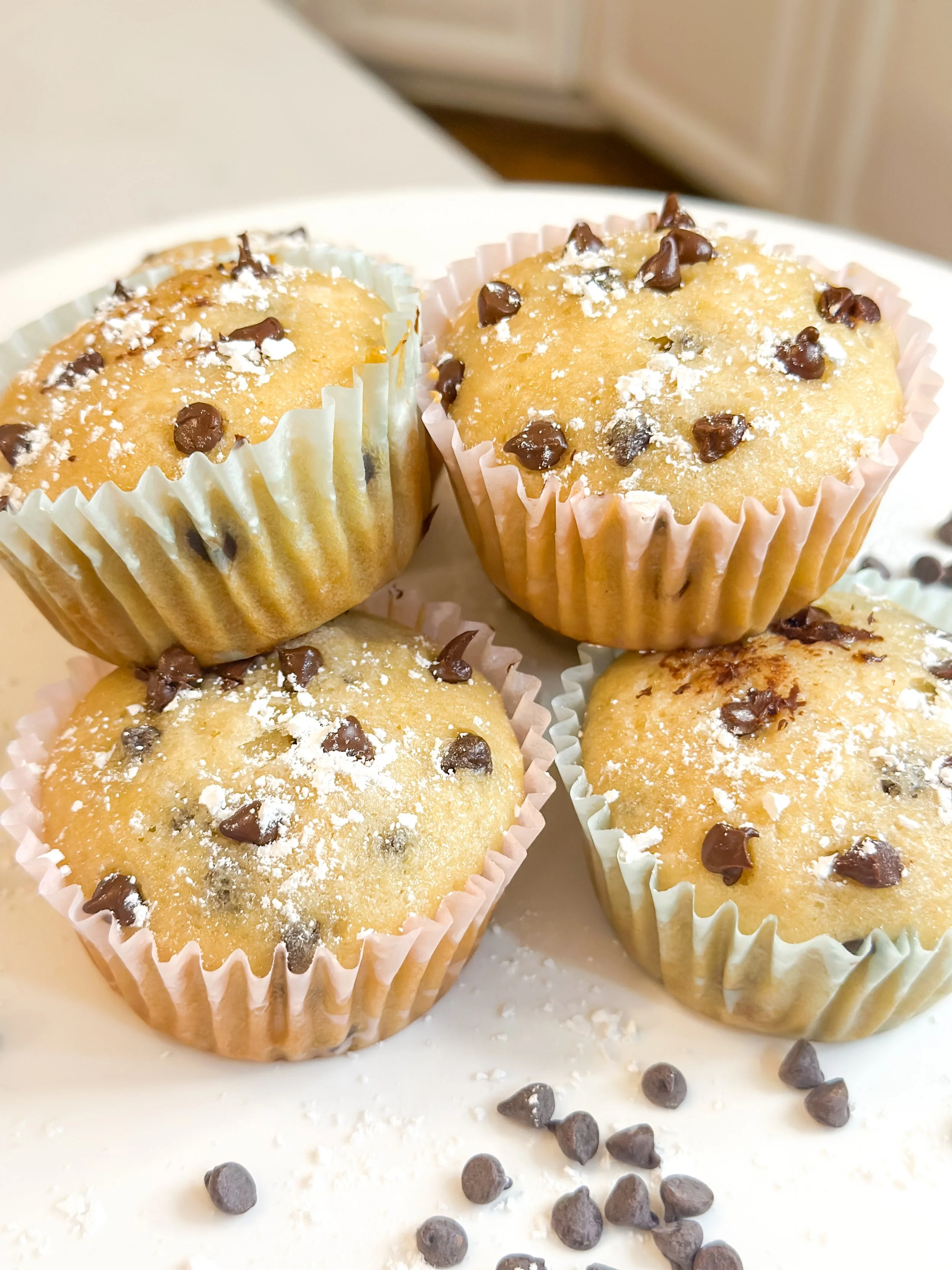 🍫Bakery Chocolate Chip Muffins