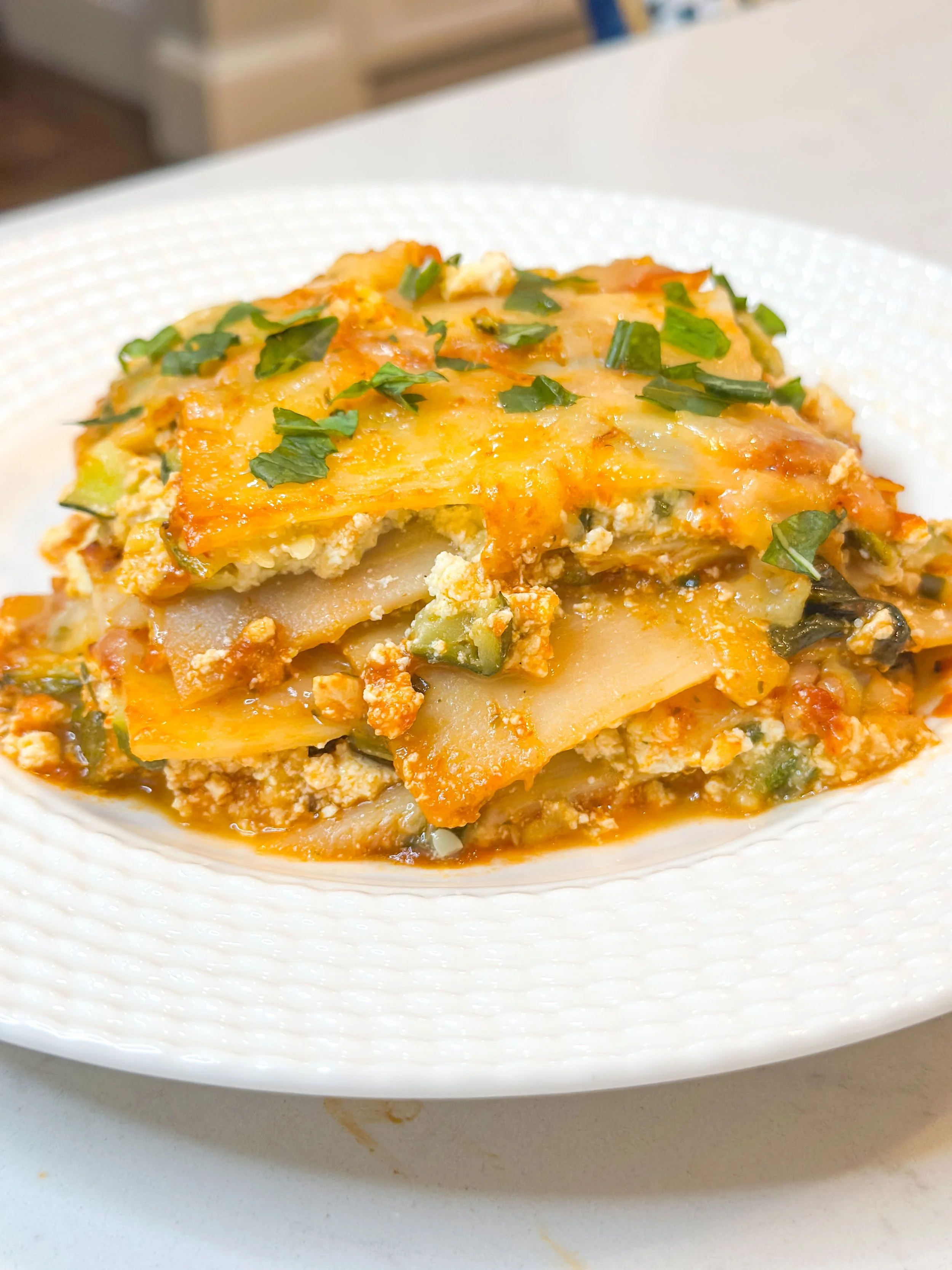 🌿 Vegan Zucchini Lasagna with Palmini