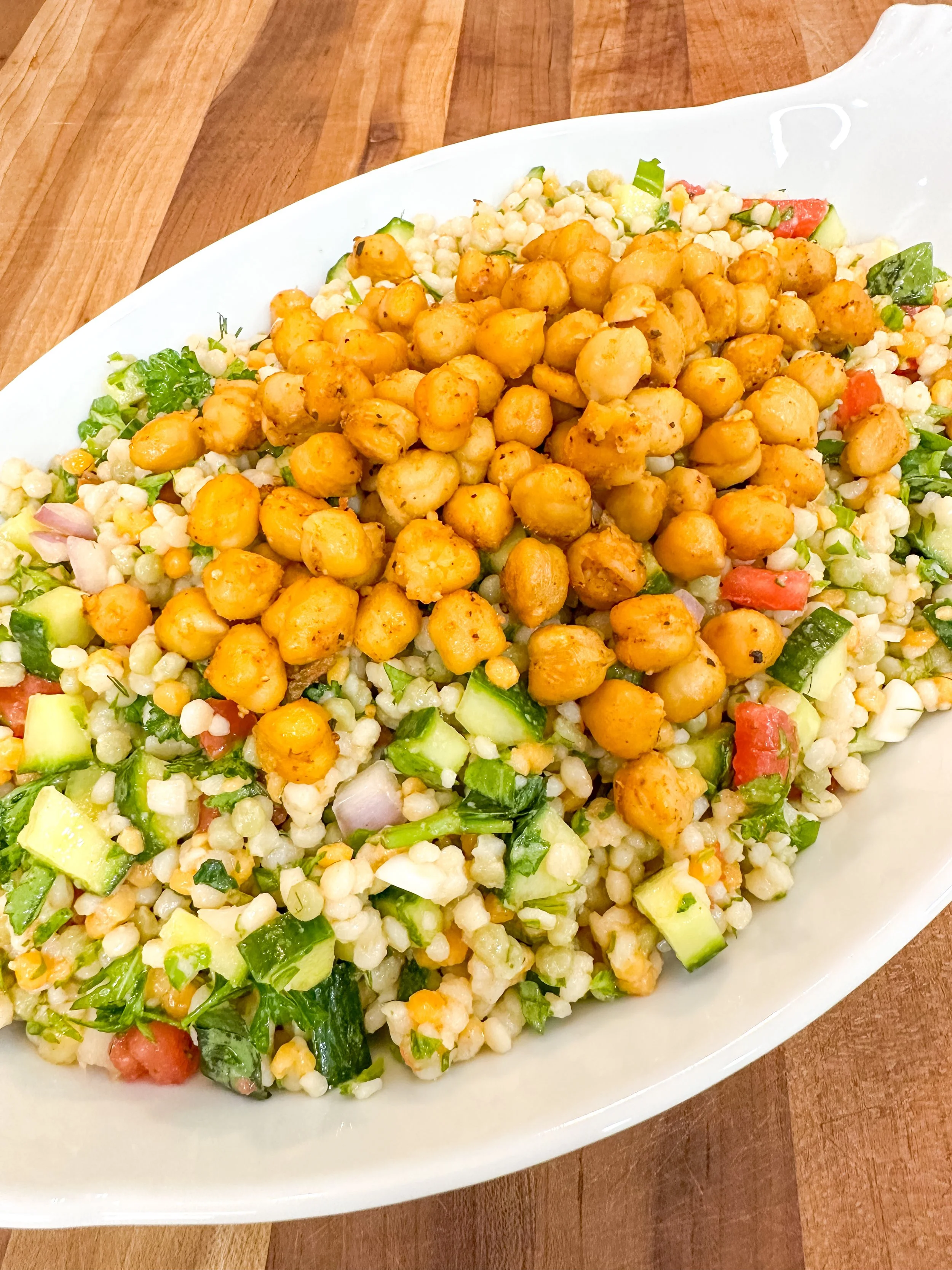 🌿 Golden Harvest Couscous Salad