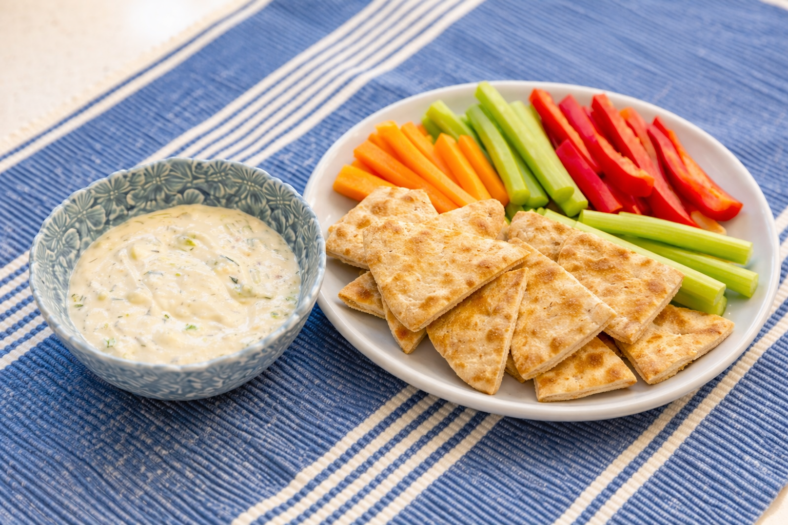 Creamy Dill + Chive Vegan Tzatziki
