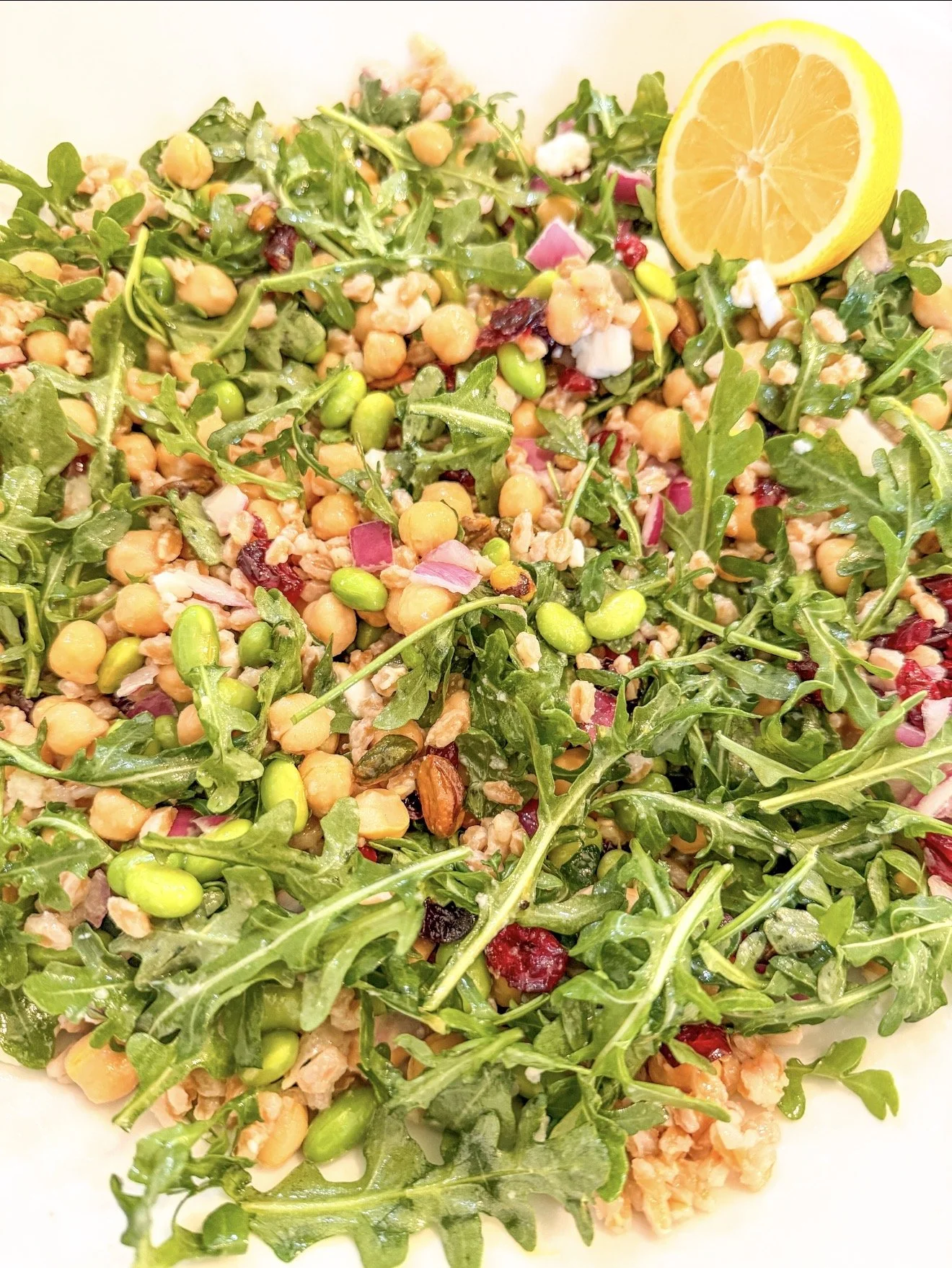 Garden Party Farro Bowl