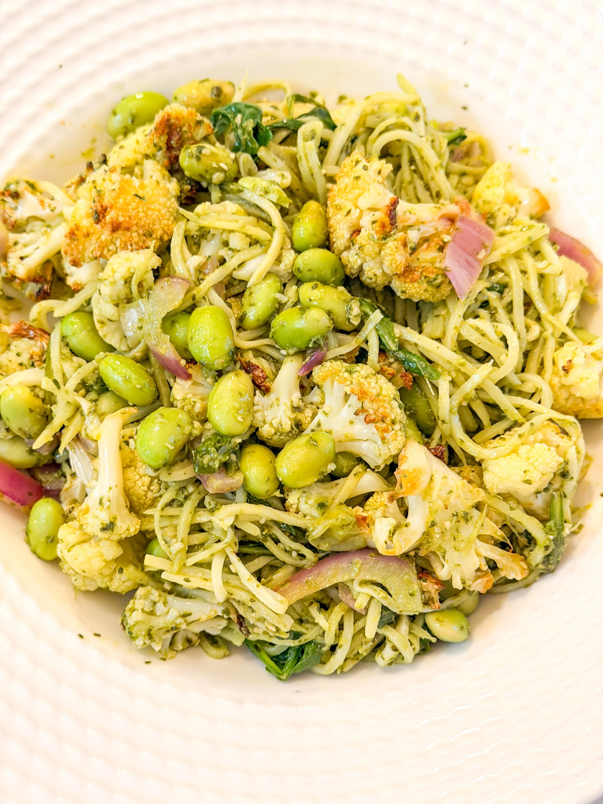 Creamy Pesto Pasta with Palmini
