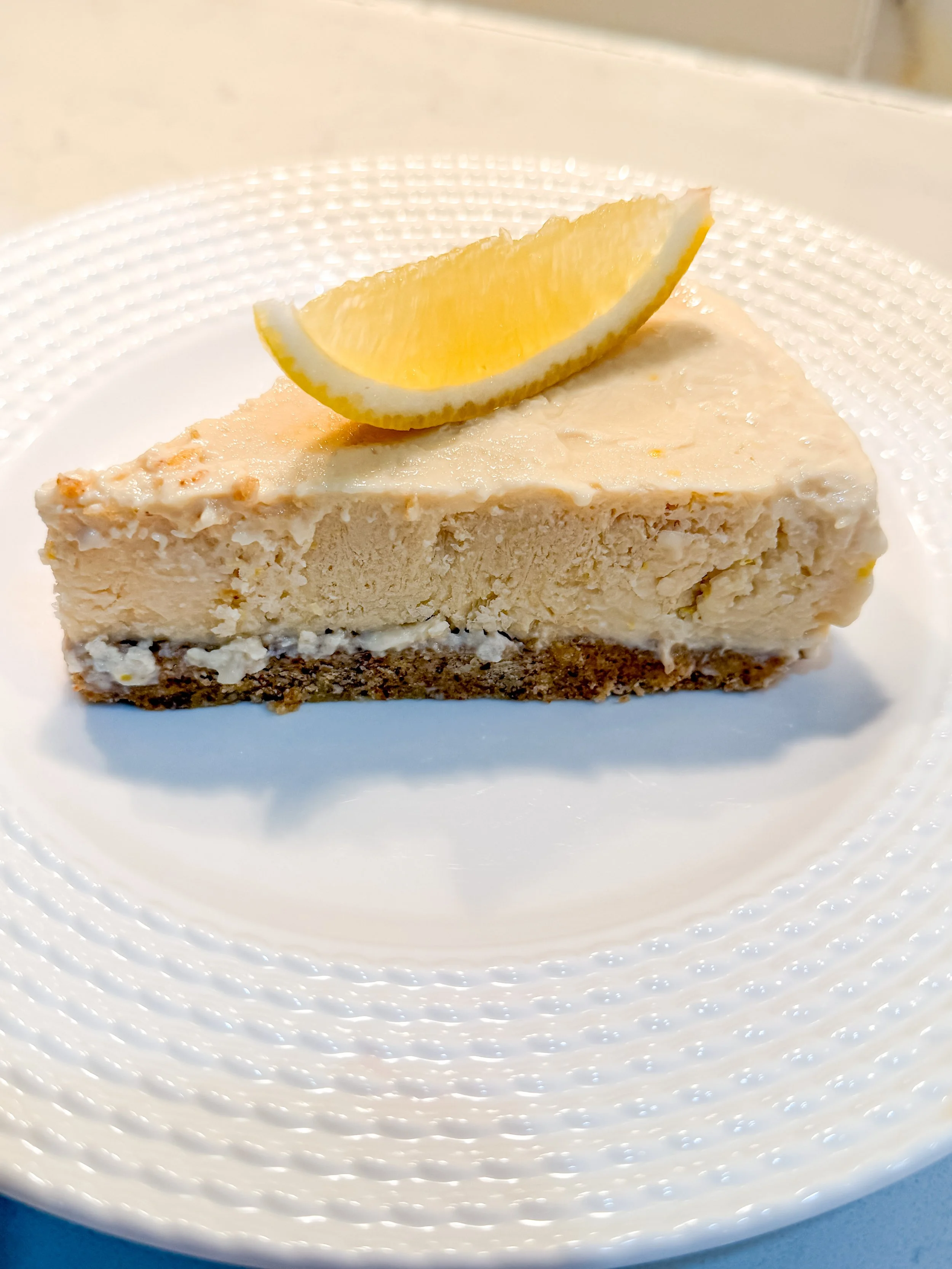 Lemon "Cheesecake" with Nasoya Silken Tofu