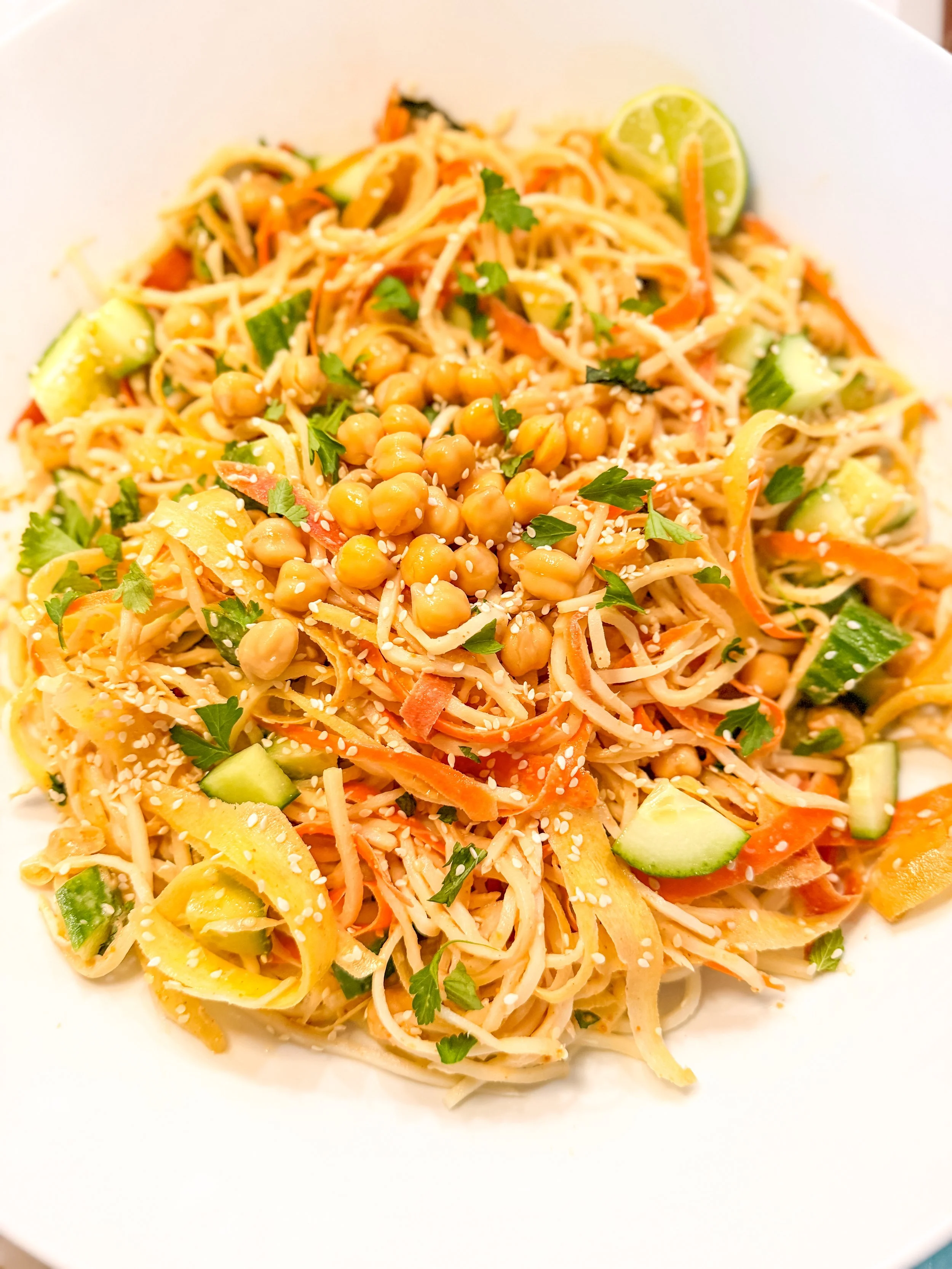 Peanut Crunch Noodle Bowl