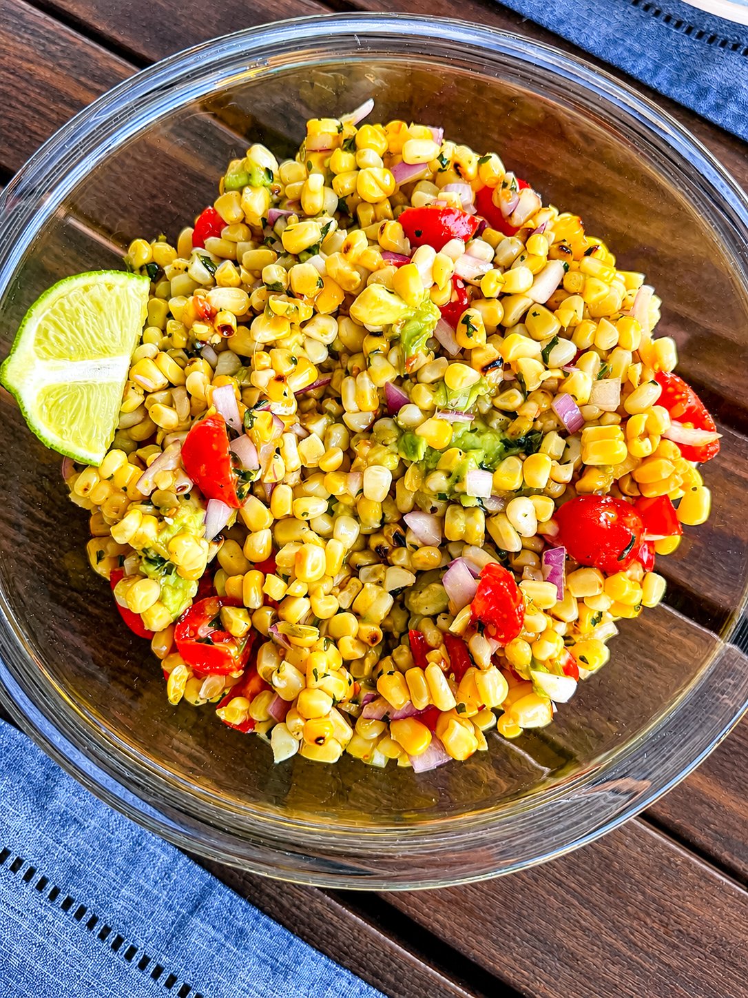 Grilled Corn Salad