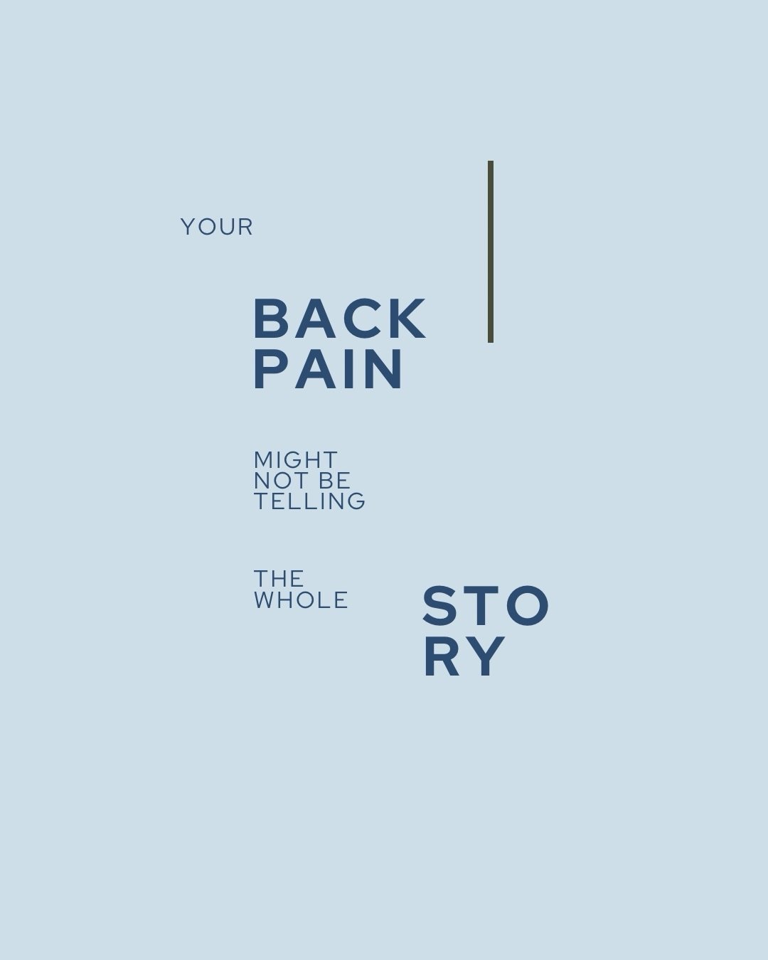 Ever notice how your back can feel perfectly fine during one part of the day, then start asking for your attention later?

It&rsquo;s tempting to point to one thing. The long meeting. The drive home. That workout yesterday.

But our bodies don&rsquo;