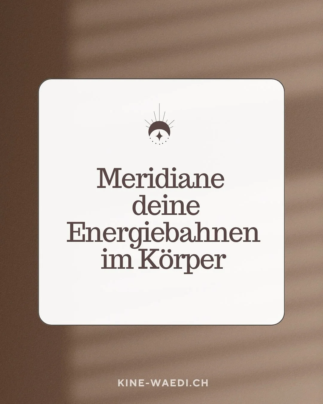 Unsere Energie spricht oft leiser als der Kopf  und doch sp&uuml;ren wir genau, wenn etwas nicht mehr im Fluss ist. ✨

Manchmal &auml;ussert sich das durch M&uuml;digkeit, innere Unruhe oder Stress. Genau hier setzt die Kinesiologie an:
Wir bringen d