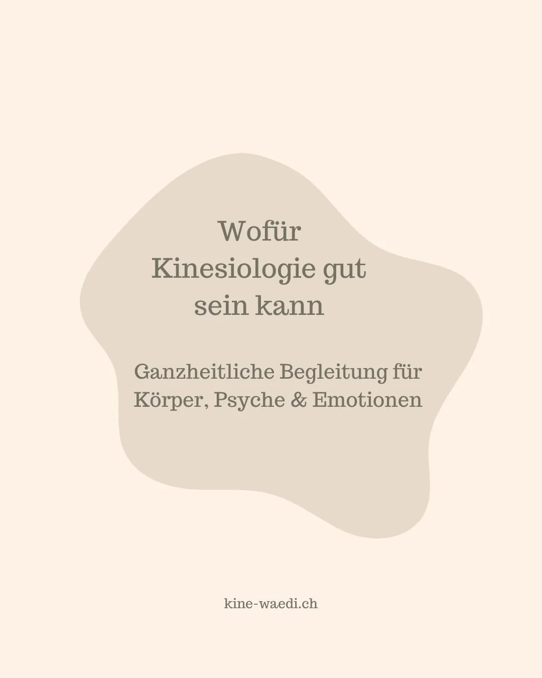 Manchmal zeigt sich &Uuml;berforderung nicht nur im Kopf,
sondern auch im K&ouml;rper und in unseren Gef&uuml;hlen.

Kinesiologie verbindet K&ouml;rper, Psyche &amp; Emotionen.
Sanft, ganzheitlich und individuell auf dich abgestimmt.

F&uuml;hlst du 