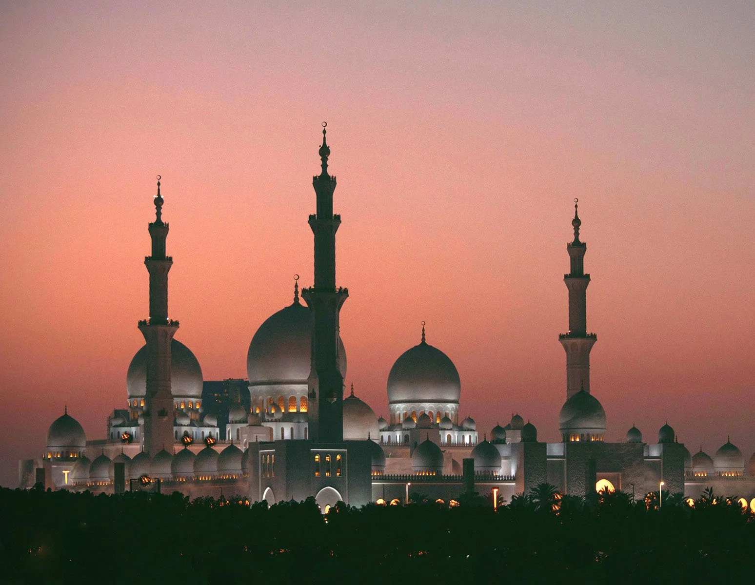 Night Time at the Mosque by Judy Bell