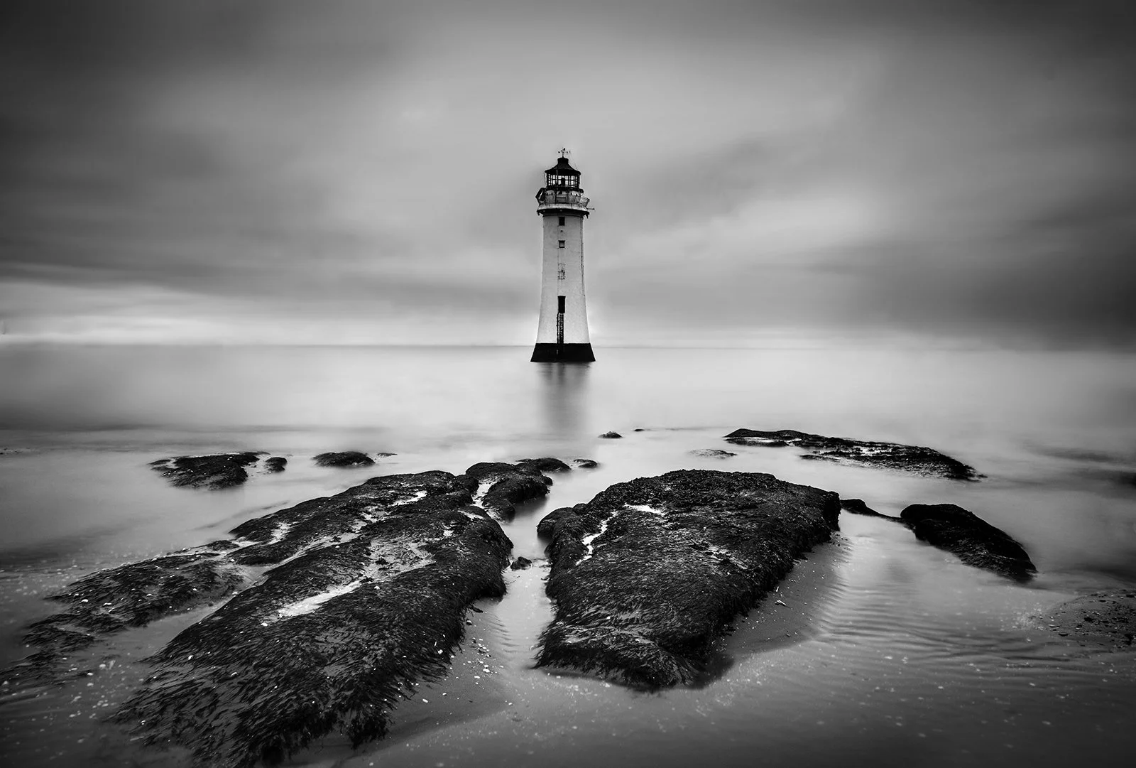 New Brighton Lighthouse by Judy Bell