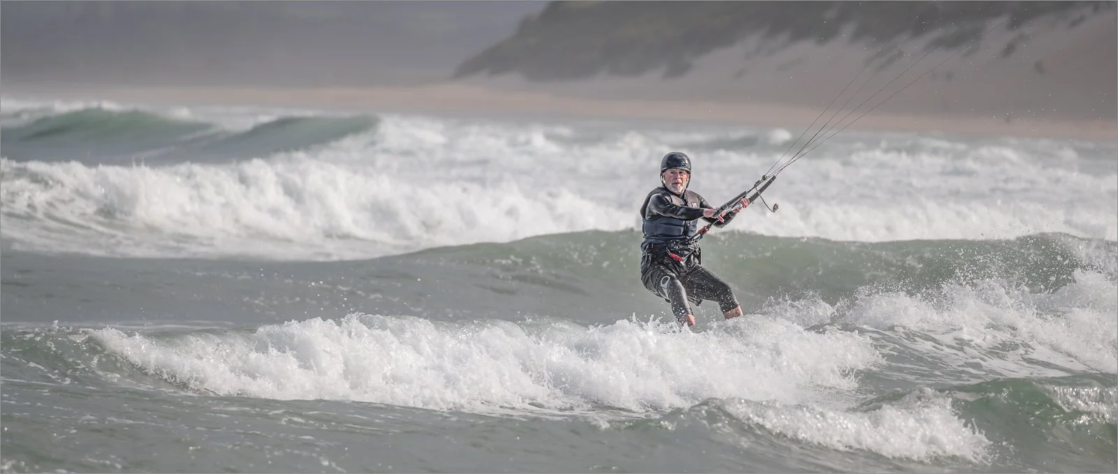 Kite Surfer by David Hawkins