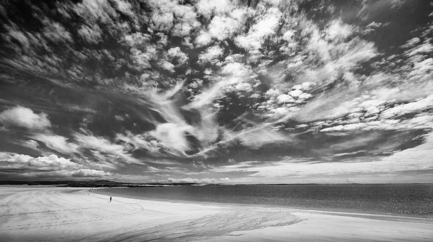 Beach & Sky by David Hawkins