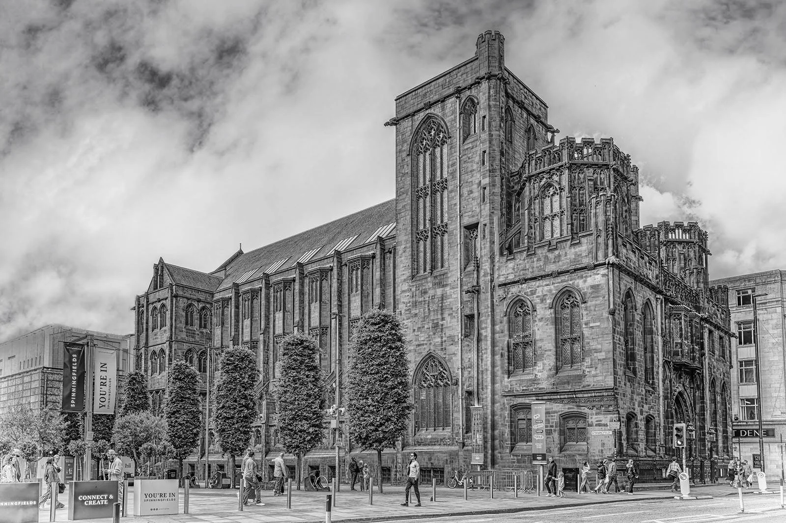 John Ryland Library by Adrian Drummond-Hill