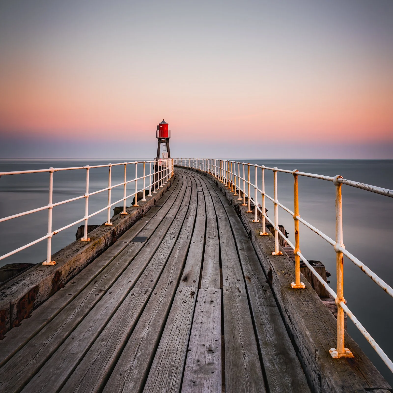 Port Side Pier Whitby by Pete Corser