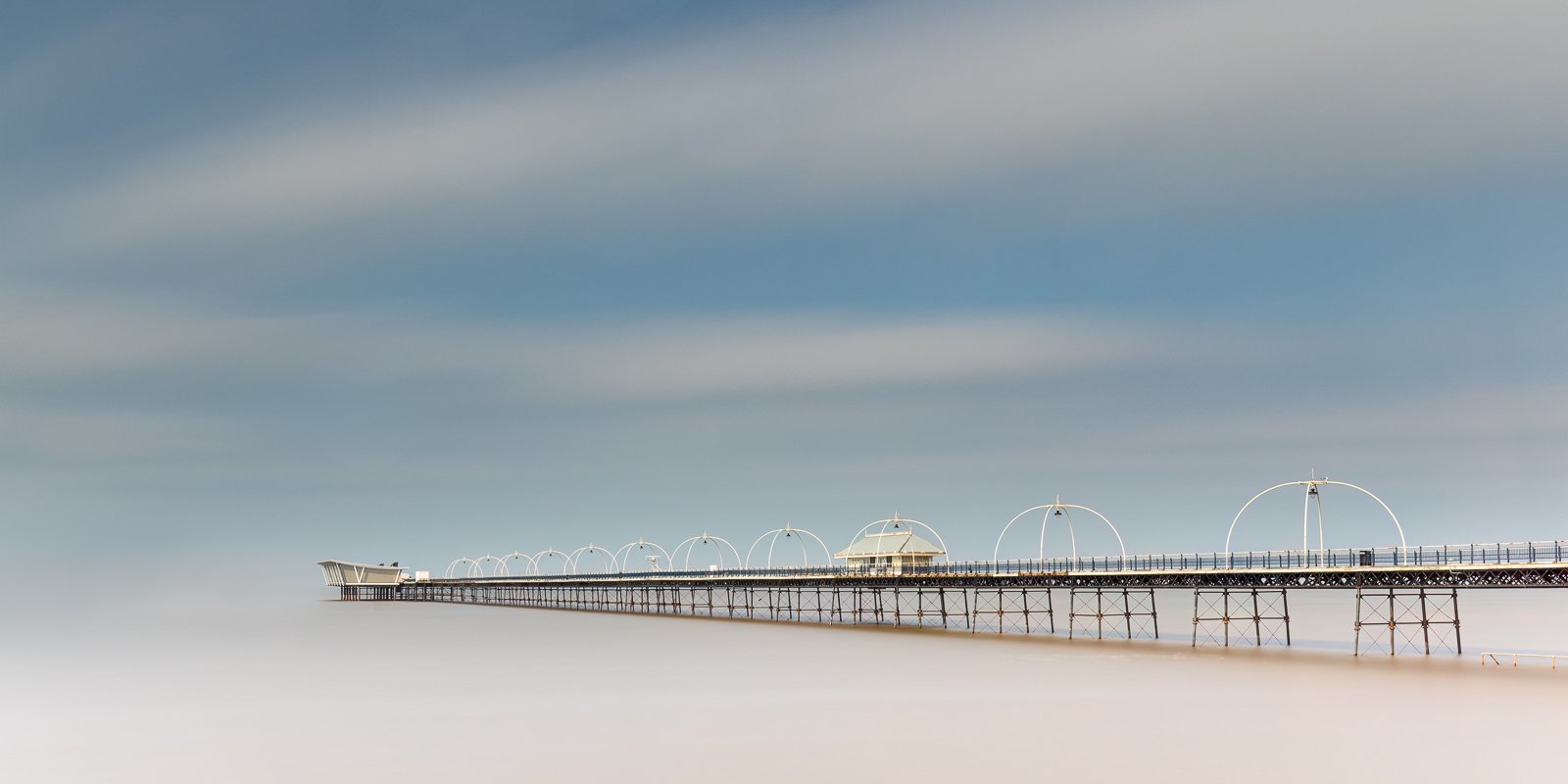 High Tide At Southport by Phil Durkin